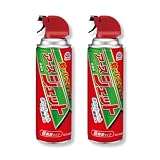 アースジェット 害虫駆除スプレー 450ml×2本 ゴキブリ ハエ 蚊 駆除用 殺虫剤 即効性
