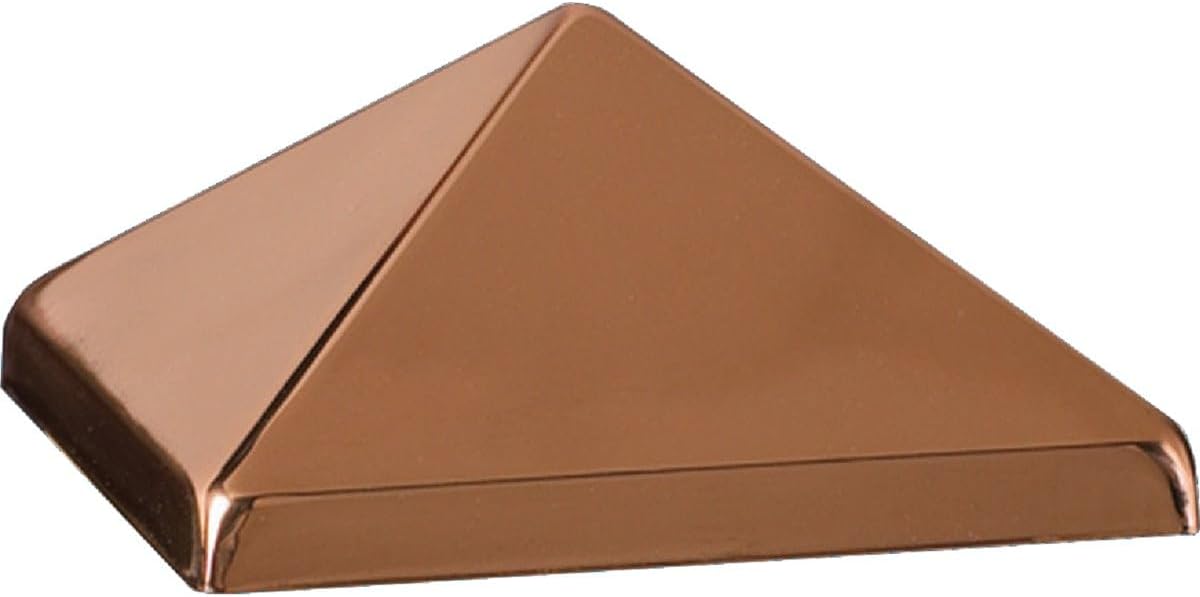 DecKorators Polished Copper Post Points Post Cap by CAPITOL CITY LUMBER