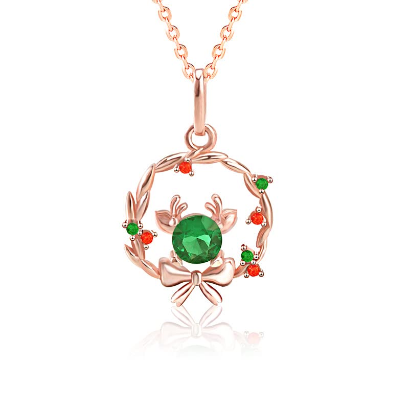 Collier Arbre de Noël, célébrez l'amour avec un pendentif en argent précieux