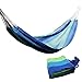 Ludwing Rhyser Canvas Hammock Cotton Fabric Travel Camping Hammock One Person(Blue)