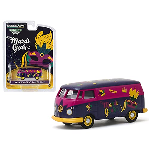 Greenlight Volkswagen Panel Van Purple Metallic Mardi Gras - 2020