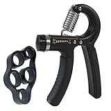 【Diseño unico】 El mango ergonómico del entrenador de mano es particularmente cómodo y seguro en la mano..para fortalecer rápidamente los músculos específicos sin lesiones.es perfecto para principiantes y avanzados.nuestro entrenador de dedos es el compañero perfecto.