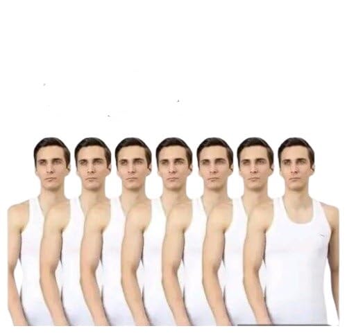 Breathable Soft Cotton Vest Pack of 6 Comfortable Fit Sleeveless Undergarment for Men Daily Use-image-49