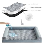 BFPETHOME Orthopedic Washable Dog Beds Large Sized Senior Dog for Comfy Sleeping with Removable Cover, Waterproof Big Soft Pet Couch Bed for Dogs Rerlax - Image 5