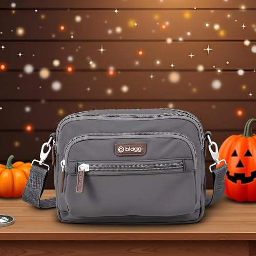 Image of biaggi Flexmates Convertible Anti-Theft Crossbody Bag for Women | Lightweight On-The-Go Travel Organizer, RFID Blocking