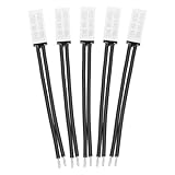 QUARKZMAN 5 Pcs KSD9700 Termostato 105°C/221°F Normalmente Chiuso Interruttore Termico Protettore Termico N.C 10A 250V Controllore Di Temperatura In Plastica