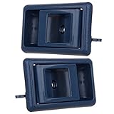 OCPTY Door Handles Interior Driver Passenger Side Replacement fit 1989-1995 Pickup 4Runner Inside Door Handles Blue(2pcs)