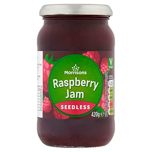 Morrisons Raspberry Jam Seedless 420g