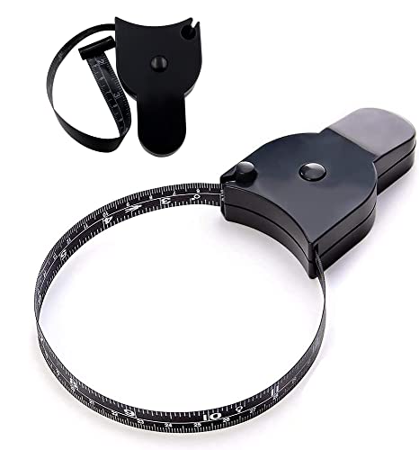 2 Pack Body Measuring Tape Retractable Tape Measure 60 Inches Dual Sided Soft Measuring Tape, Body Measuring Tape Ruler for Body Measurement, Weight Loss, Measure Chest and Waist Circumference