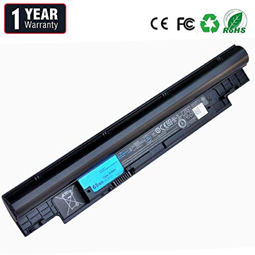 BYDT 268X5 JD41Y N2DN5 Batería para DELL Inspiron 13Z 14Z (N411Z) Vostro V131 Latitude 3330 H7XW1 312-1258 451-11845 H2XW1 312-1257 - Alto Rendimiento [6 Celdas 4400mAh 11.1V Negro]