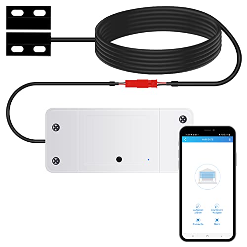 SURNICE Smart WLAN Garagentoröffner, APP-Steuerung, Kompatibel mit Alexa,...