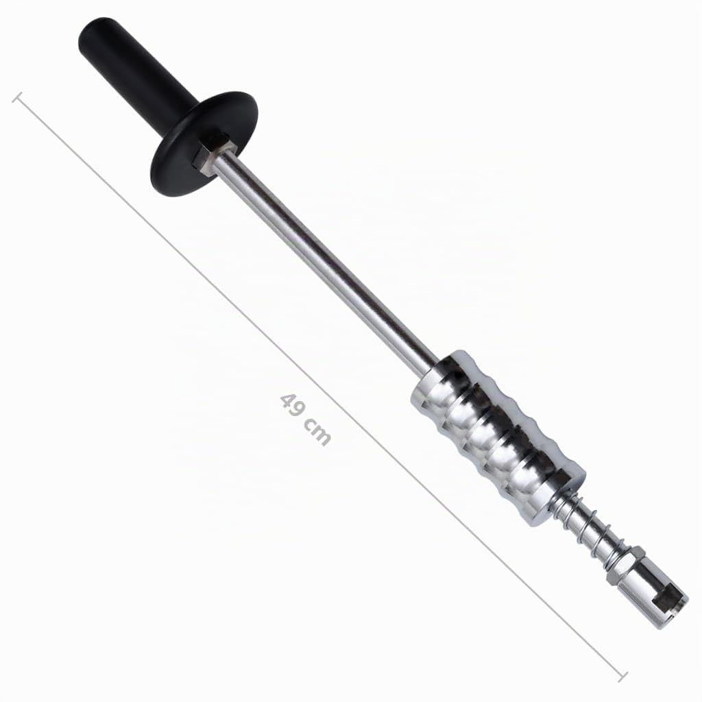 vidaXL Set de Martillo de Inercia 7 Piezas Extractor de Abolladuras Quitar Golpes Herramienta Coche Reparación Fácil de Usar Acero al Carbono