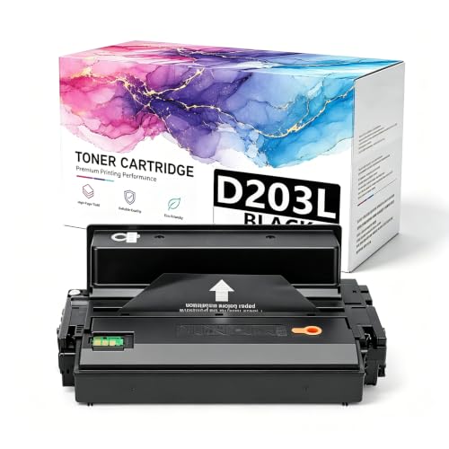 Toner MLT-D203L noir pour résoudre les problèmes d'impression claire sur Samsung M3370FD