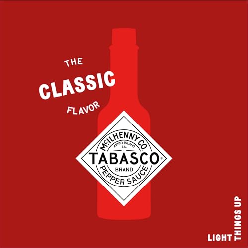 Tabasco Original Red Pepper Hot Sauce 57ml | Authentic & Classic Flavour Perfect For Spicing Up Any Dish