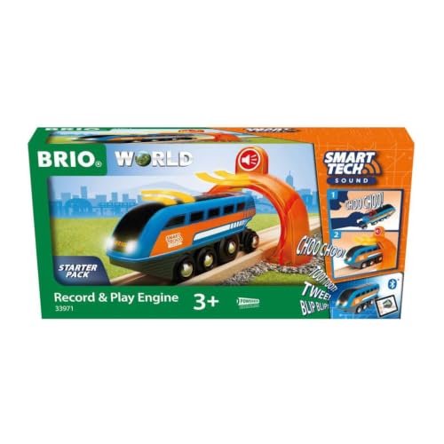 Bri Train Locomotive À Enregistreur Vocal Smart Tech Sound - vue 3