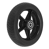 VGEBY Electric Scooter Tire,6.5 Inch Electric Scooter Solid Tire Rubber Anti Slip Explosion Proof Electric Scooter Wheel with Hub for Replacement