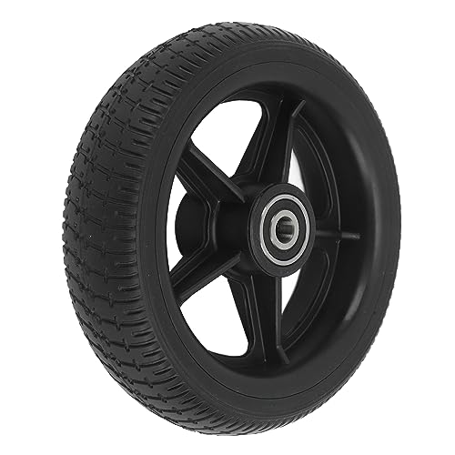 VGEBY Electric Scooter Tire,6.5 Inch Electric Scooter Solid Tire Rubber Anti Slip Explosion Proof Electric Scooter Wheel with Hub for Replacement