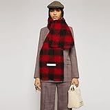 Material: Acrílico ZAW Pañuelo Bufanda Nuevo 2021 AC Bufandas de Invierno for Mujeres chales envolturas cálidas Lady Pashmina Pure Manta Pure Cashmere Bufanda Cuello Diadema Hijabs robos A-5 Bufandas (Color : Beige)