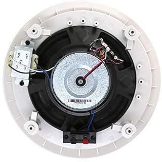TIC Audio C8O8-8″ Lot de 2 enceintes de plafond/mural à 2 voies 8 ohms étanches pour intérieur Blanc - Les Beatles, Paul McCartney, John Lennon, RIngo Starr, George Harrison TIC Audio C8O8-8" Lot de 2 enceintes de plafond/mural à 2 voies 8 ohms étanches pour intérieur Blanc – Image 2