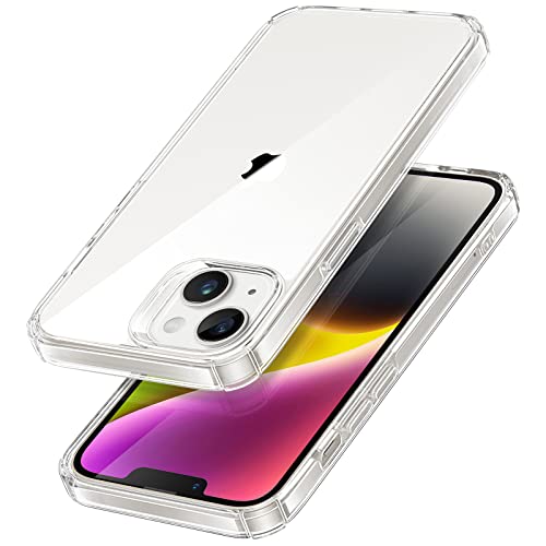 iPhone14plus レザーケース 超耐衝撃 黄ばみなし 清潔感 星空ブルー