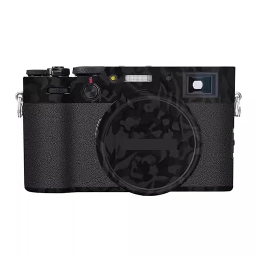 Film protection Fujifilm X100VI en vinyle haut de gamme Shadow Camo Noir
