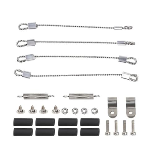 Corde en acier de levage pour TRX4 SCX10 1/10 RC voiture de modélisme réutilisable