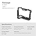 SmallRig HawkLock Quick Release Full Cage for Sony Alpha 7R V/Alpha 7 IV/Alpha 7S III/Alpha 1 / Alpha 7R IV/Alpha 7 V, Built-in Quick Release Plate for Arca, Cold Shoes (Upgraded Version)