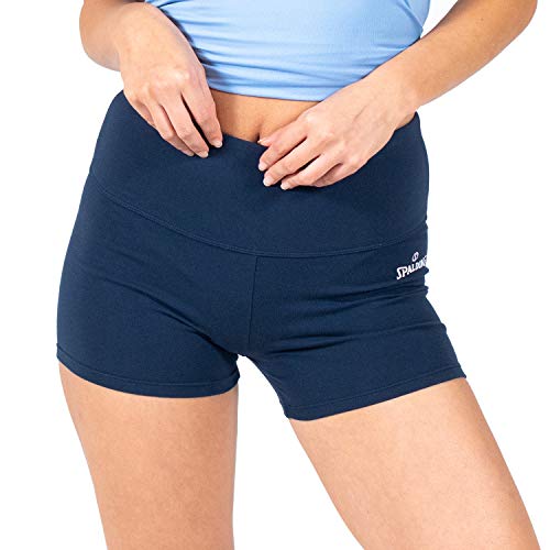 Spalding Women's Active 3 Inch Volleyball Short, Navy Blazer, S