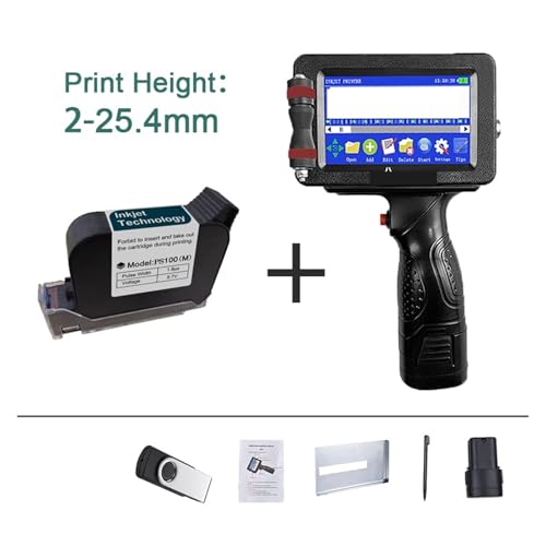 Imprimante portable QR code et date d'expiration multi-support en 24 langues - 3