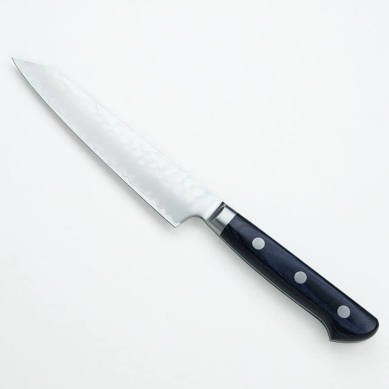 出刃包丁 ステンレス製 約10cm 楽天市場】三徳包丁 家庭用 切付型 両刃 190mm 槌目仕上げ AUS10