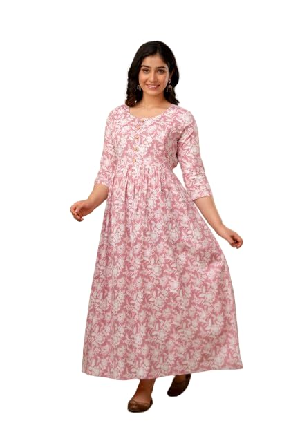 murli kurti Women's Maternity Rayon Printed Kurti with Zippers Maternity Dresses for Women Feeding Dresses for Women Maternity Gown Kurti for Pregnant Women-picture-17
