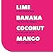 Wyler's Light Singles to Go Powder Packets, Water Drink Mix, Variety Pack, Lime, Banana, Coconut, Mango, Watertok Base Flavors, Sugar & Caffeine Free, On-The-Go, 20 Count (Pack - 1)