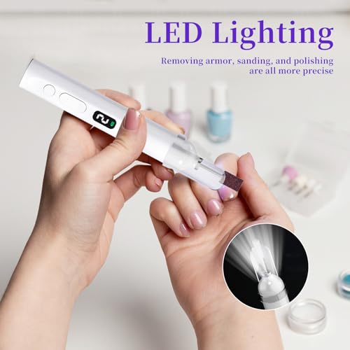Perceuse à ongles dissolvant kit lime électrique et outils de manucure