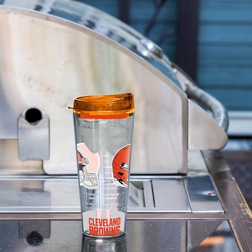 Image of Rico Industries NFL Football Double Wall Classic 16oz Or 20oz Tritan Tumbler W Lid