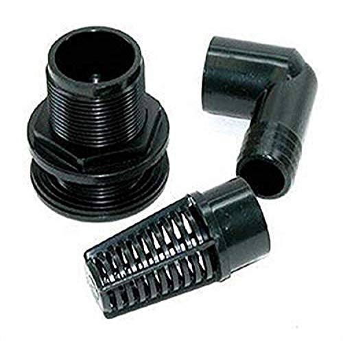 Lifegard Aquatics 1-Inch Bulkhead Fitting Kit Lifegard Aquatics 1-Inch Bulkhead Fitting Kit