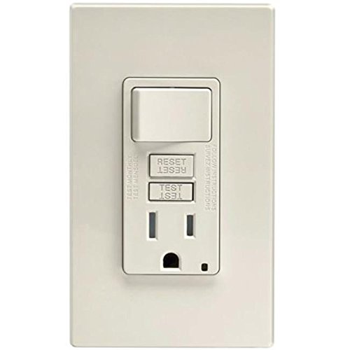 Mfg C26-GFSW1-00T Self-Test Tamper Resistant GFCI Switch & Outlet Combination... /#unbeatablesales