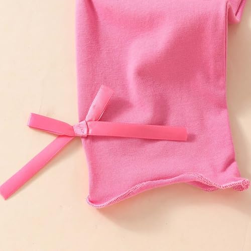 Toddler Girls Solid High Stretchy Leggings Soft Lightweight Yoga Pants for Kids Warm Winter Long Pants3