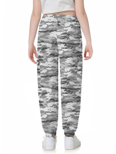 Image of SANGTREE Girls & Womens Printing Cargo Jogger Pants,6 Years - Women 2XL
