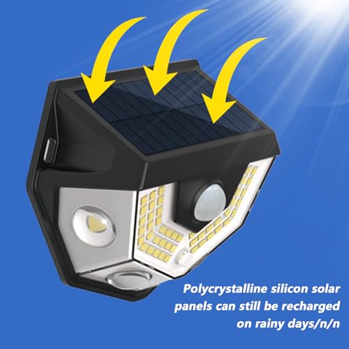 Lumière solaire pour clôture étanche qui éclaire automatiquement vos zones d'ombre - 7