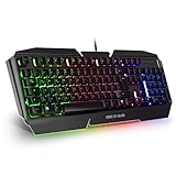 GEBAUT UM ZU KÄMPFEN! Ultra-konstruierter und solider Metallrahmen! Ultra-bequemes Schlagen mit seiner halb-mechanischen Wirkung. Verbessere Deine Geschicklichkeit mit Anti-Ghosting. Verlieren Sie nicht mehr den Faden Ihres Spiels mit seinem [Play]-Modus. Spielen bis in die frühen Morgenstunden ist mit seiner mehrfarbigen Hintergrundbeleuchtung kein Problem mehr.