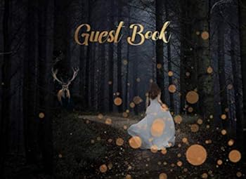 Guest Book: Enchanted Fairytale Forest Theme | For Showers, Weddings and Parties | 250 guests and their messages