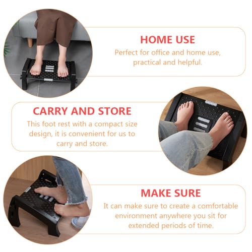 Support pour pieds réglable Amosfun en plastique avec structure ergonomique - 4