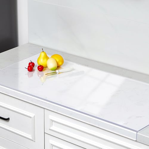Wesiti Large Acrylic Cutting Board with Lip Non Slip 47