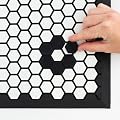 Letterfolk Doormat Tile Set - Color Tile for Customizable Mat Design - Set of 75, Black