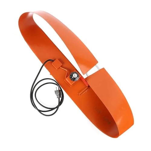 Metal Drum Heater 55 Gal Barrel Band Heater 110V For Metal Oil Drum Heating Band With Adjustable Thermostat Heavy Duty Silicone Rubber Grease Keg Honey Pail Heater (68.5" X 5") #TOP6