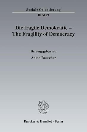 Die fragile Demokratie - The Fragility of Democracy.: 19 Bilingual Edition book cover