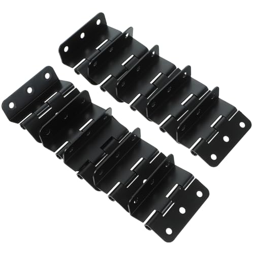 SEWOART 10個 鉄製箱体合?-耐久性高く滑らかな仕上げ-キャビネット 木製ドア用便利な蝶番-家用収納丁番具