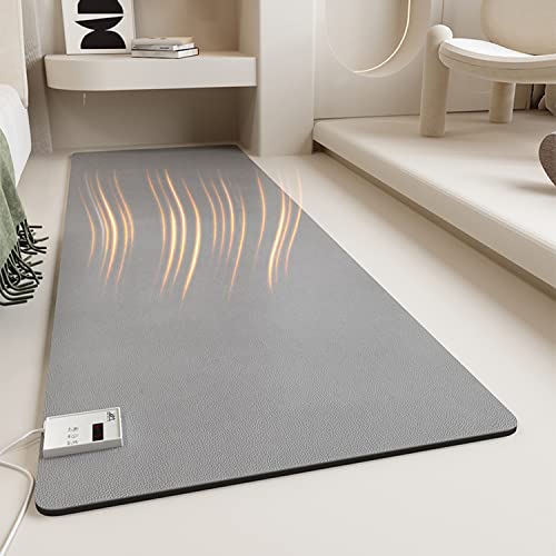 Grand tapis de sol chauffant électrique à température réglable