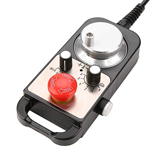 Walfront Manivelle électronique universelle CNC 6 axes Générateur d'impulsions manuel CNC Pulser 5 V (Crochet aléatoire)