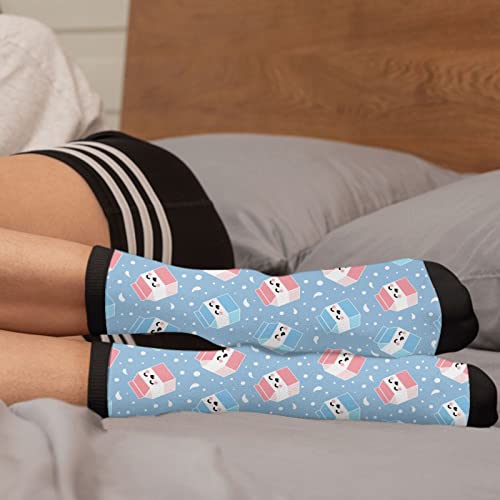 Image of Funny Sock South Carolina Flag Crazy Adult Crew Casual Dress Socks For Women